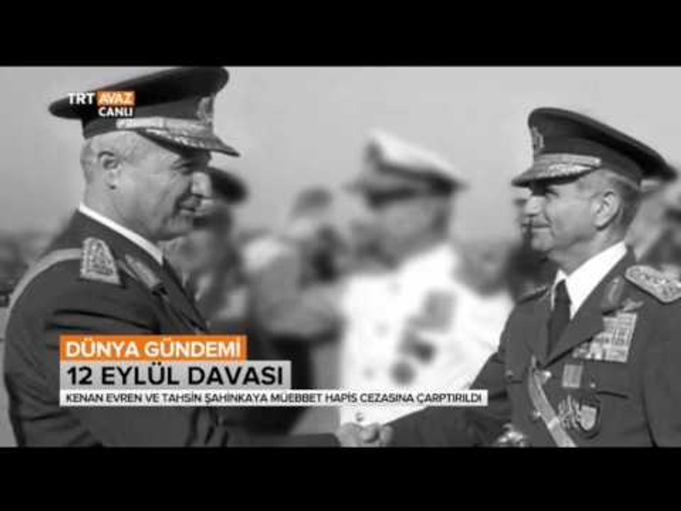 Kenan Evren: Bugün Yine Aynı Şeyi Yapardım - 12 Eylül Davası - TRT Avaz