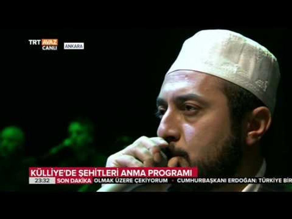 Şehitlerimiz İçin Kur'an-ı Kerim Okunuyor - Külliye'de Şehitleri Anma Programı - TRT Avaz