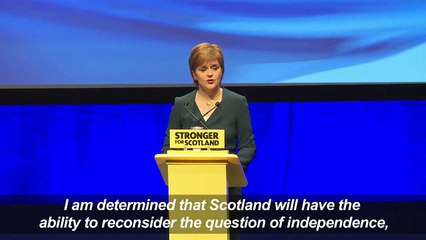 Scottish leader unveils new independence plan