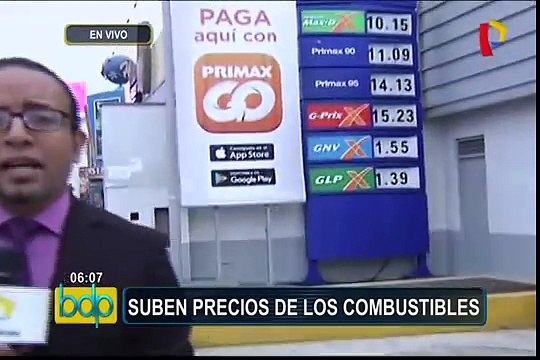 Atención conductores: sube precio de los combustibles