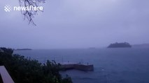 Bermuda begins to feel effects of Hurricane Nicole