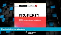 Big Deals  Casenote Legal Briefs Property: Keyed to Singer, 5e  Full Read Most Wanted