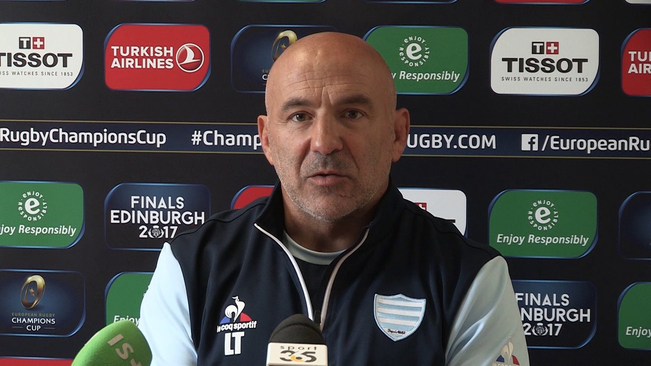 Champions Cup    Racing92 - Munster: conférence d'avant match de Laurent Travers