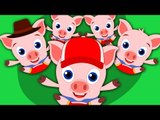 Five Little Piggies | Nursery Rhymes For Kids And Childrens | Baby Songs