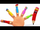 Pencils Finger Family | Nursery Rhymes | Children Song | Kids TV