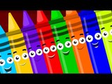 ten in the bed | crayons color song | learn colors | nursery rhyme | childrens rhymes