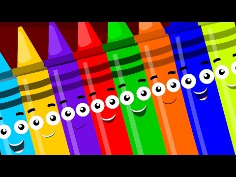 ten in the bed | crayons color song | learn colors | nursery rhyme | childrens rhymes