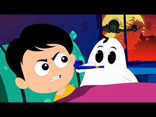 naughty ghost in my home | scary rhyme | nursery rhymes | halloween song