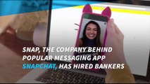 Snapchat hires Goldman Sachs and Morgan Stanley to lead IPO
