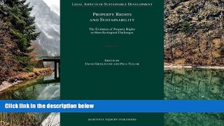 Deals in Books  Property Rights and Sustainability (Legal Aspects of Sustainable Development)