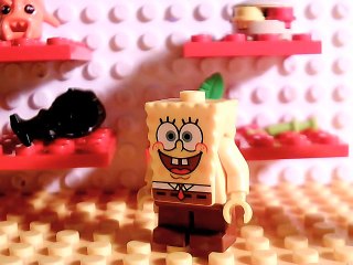 lego spongebob pranks a lot