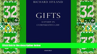 Big Deals  Gifts: A Study in Comparative Law  Best Seller Books Most Wanted