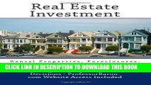 [Read PDF] Real Estate Investment: Rental Properties, Foreclosures, Short Sales Ebook Free