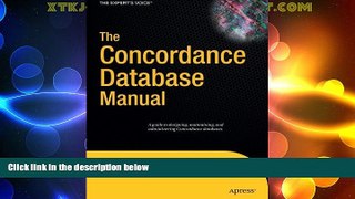 FAVORITE BOOK  The Concordance Database Manual (Expert s Voice)
