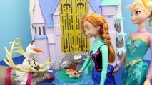 Frozen Disney Elsa and Anna Play Doh Sparkle Snow Dome Ice Globe with Olaf