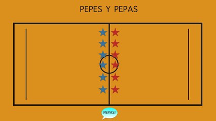 PEPES Y PEPAS | Juegos Educación Física