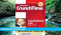 READ NOW  CrunchTime: Constitutional Law (Print + eBook Bonus Pack): Constitutional Law Studydesk