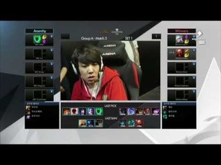《LOL》2015 LCK 夏季升降賽 Day1 - Anarchy vs Winners - Game 1 上 - (粵語)