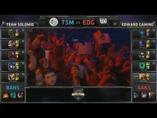 《LOL》2015 MSI 季中邀請賽 Day2 - TSM vs EDG (粵語)
