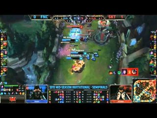 《LOL》2015 MSI 季中邀請賽 Day3 - SKT vs FNC - game 2 (粵語)