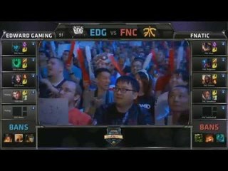 《LOL》2015 MSI 季中邀請賽 Day2 - EDG vs FNC (粵語)