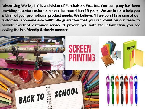 Advertising Werks LLC Promotional Products Apparel