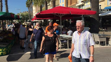 Action TPE de la Cfdt du Var le 8 septembre 2016 à Bandol.