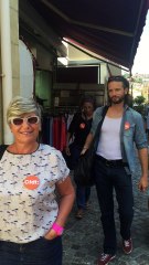 Action TPE de la Cfdt du Var au Lavandou le 22 septembre 2016