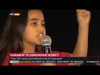 İstiklal Marşı'nın 10 Kıtasını Okudu, Meydanı Coşturdu - Demokrasi Nöbeti - TRT Avaz