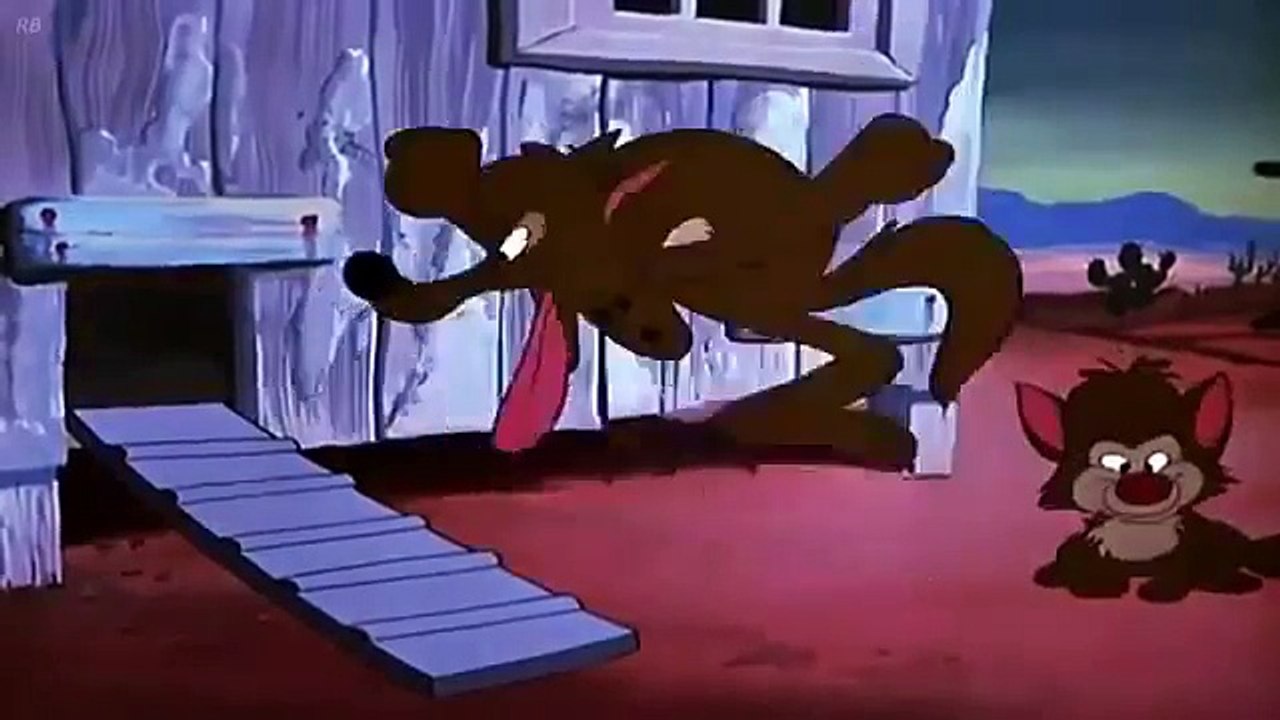 Mickey Mouse and Pluto Cartoons ! PESTS OF WEST