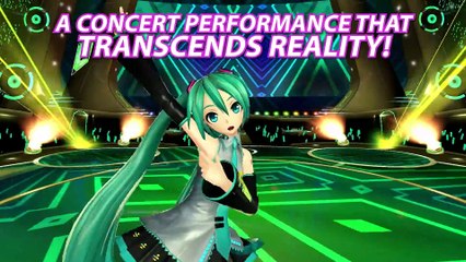 Hatsune Miku : VR Future Live - Bande-annonce de lancement