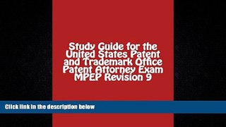 different   Study Guide for the United States Patent   Trademark Office Patent Attorney Exam