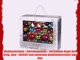 Weihnachtsdeko / Christbaumdeko / Christbaum-Kugel-Box 42tlg. bunt - (66309) vom deutschen
