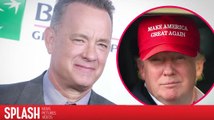 Tom Hanks is 'Offended as a Man' by Donald Trump's Graphic Sound Byte