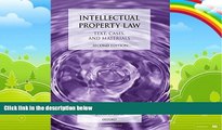 Big Deals  Intellectual Property Law: Text, Cases, and Materials  Best Seller Books Best Seller