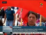 Guatemala: pueblos originarios marchan en defensa de sus territorios