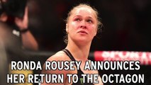 Ronda Rousey Will Return To Fight Amanda Nunes At UFC 207