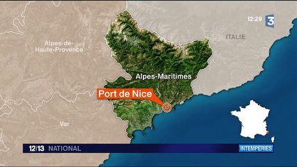 Intempéries : un paquebot de croisière heurte une digue en entrant au port de Nice