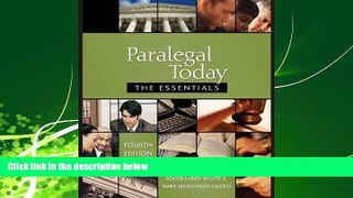 read here  Paralegal Today: The Essentials, 4E