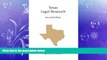 FULL ONLINE  Texas Legal Research