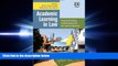different   Academic Learning in Law: Theoretical Positions, Teaching Experiments and Learning