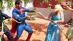 Spiderman Frozen Elsa Baby Prank Snow White Superman and Hulk Anna Love Story Superhero in real life Mit TV