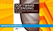 FAVORITE BOOK  A Practical Guide to Software Licensing for Licensees and Licensors