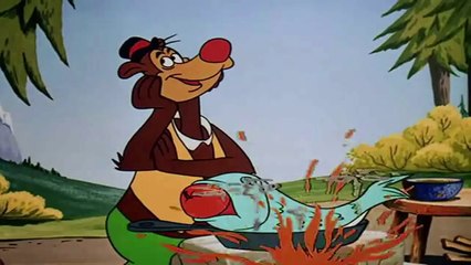 turma do pica pau ladrão de salmão