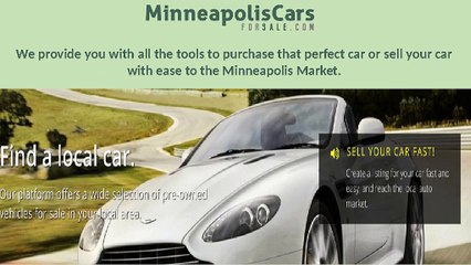 Want to sell your car in Minneapolis?