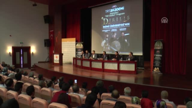 TRT Akademi Söyleşileri - Diriliş Ertuğrul Dizisi Ekibi Öğrencilerle Buluştu