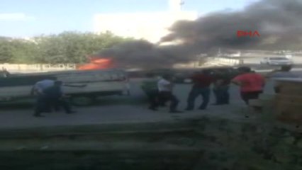 Şanlıurfa'da 1'i Hurda, 2 Araç Ateşe Verildi