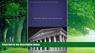 Big Deals  Hostile Work Environment (Employment Law Series)  Full Ebooks Best Seller