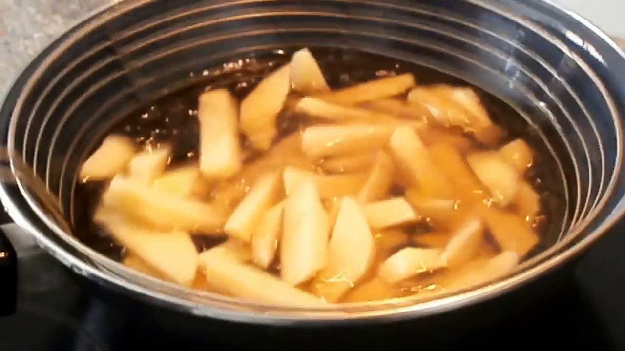 PAPAS O PATATAS FRITAS CRUJIENTES