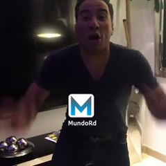 Cristian casa blanca estrallando de todo en su casa por que salieron uno de sus numeros